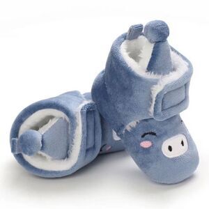 𝅺Babies non skid soft booties, Blue